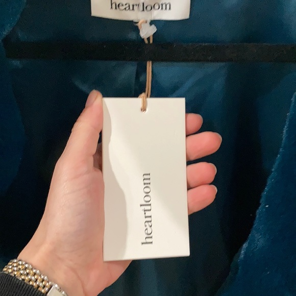 COPY - Heartloom | faux fur blue jacket | s - Picture 4 of 6